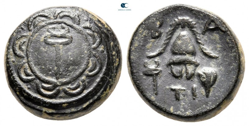 Kings of Macedon. Sardeis. Philip III Arrhidaeus 323-317 BC. 
Bronze Æ

15 mm...