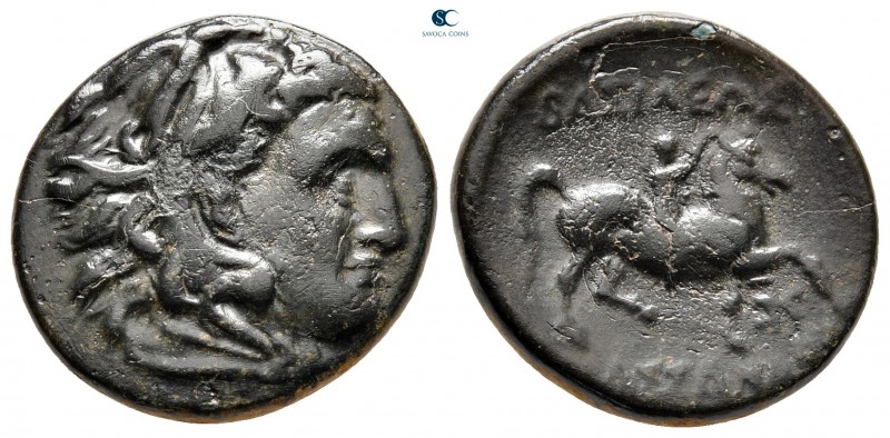 Kings of Macedon. Uncertain mint. Kassander 306-297 BC. 
Bronze Æ

20 mm, 4,8...