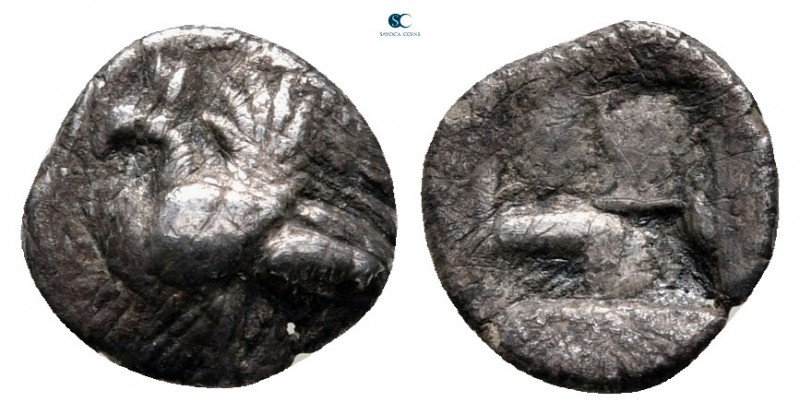 Thrace. Abdera circa 475-450 BC. 
Obol AR

9 mm, 0,50 g



very fine