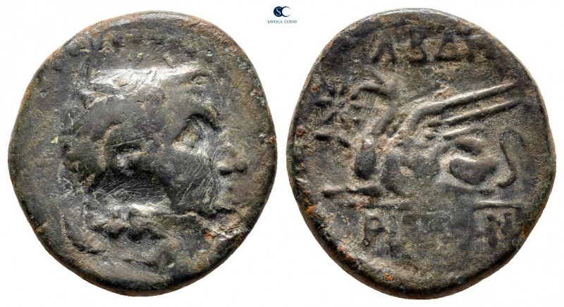 Thrace. Abdera circa 385-323 BC. 
Bronze Æ

17 mm, 4,49 g



very fine