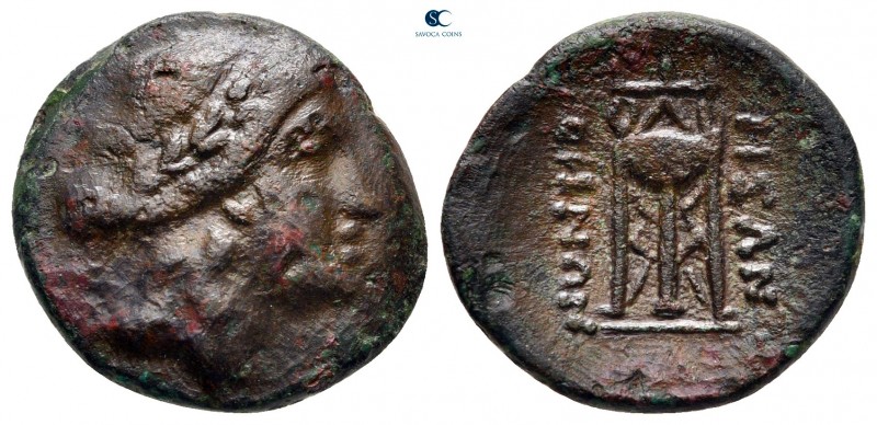 Thrace. Bisanthe circa 280-200 BC. 
Bronze Æ

17 mm, 4,22 g



very fine