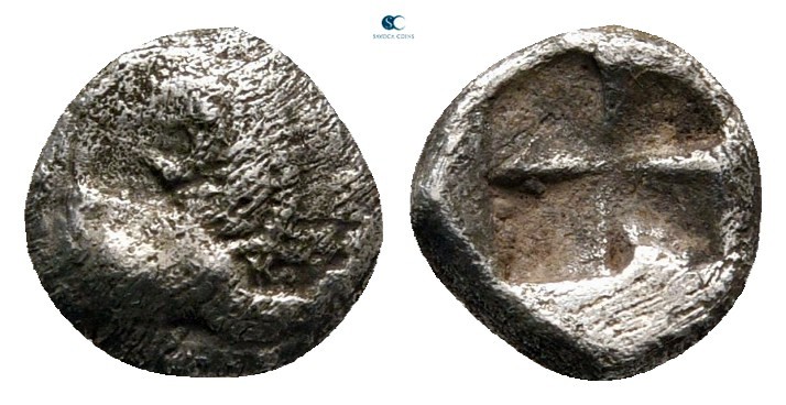 The Tauric Chersonese. Chersonesus circa 357-320 BC. 
Hemiobol AR

6 mm, 0,32...