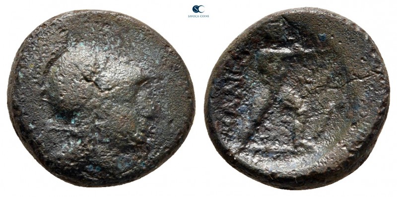 Thessaly. Lamia circa 325-300 BC. 
Chalkous Æ

14 mm, 2,62 g



fine