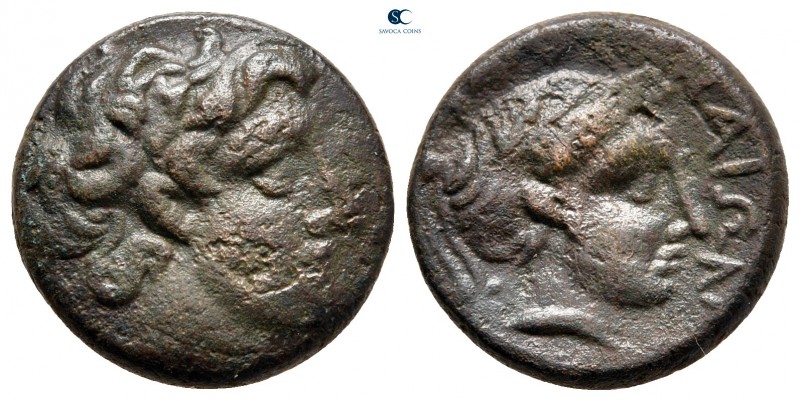 Thessaly. Phalanna circa 400-350 BC. 
Dichalkon Æ

17 mm, 5,16 g



very ...