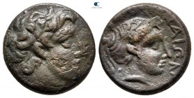 Thessaly. Phalanna circa 400-350 BC. Dichalkon Æ