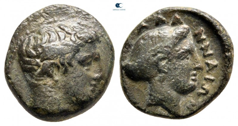 Thessaly. Phalanna circa 350-325 BC. 
Chalkous Æ

15 mm, 2,83 g



very f...