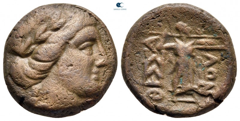 Thessaly. Thessalian League circa 150-100 BC. 
Bronze Æ

20 mm, 7,63 g


...