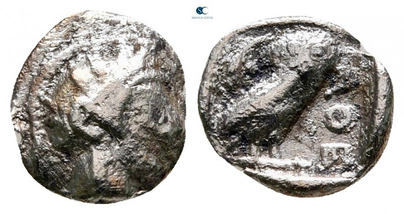 Attica. Athens circa 454-404 BC. 
Obol AR

10 mm, 0,64 g



nearly very f...