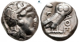 Attica. Athens circa 286-280 BC. Tetradrachm AR