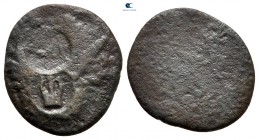 Asia Minor. Uncertain mint circa 300-100 BC. c/m: lyre. Bronze Æ