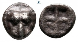 Cimmerian Bosporos. Pantikapaion circa 480-470 BC. Obol AR