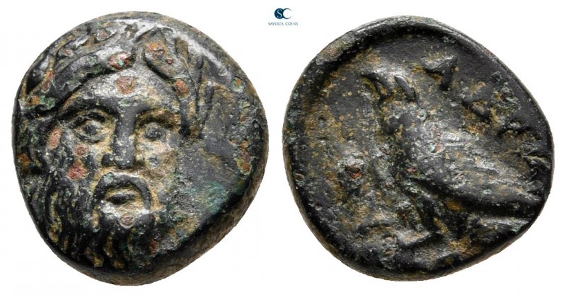 Mysia. Adramytteion circa 400-300 BC. 
Bronze Æ

13 mm, 1,86 g



nearly ...