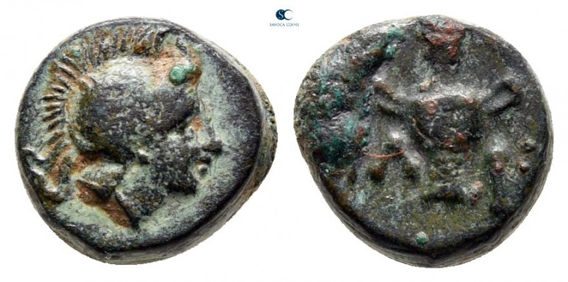 Troas. Ilion circa 301-281 BC. 
Bronze Æ

9 mm, 1,37 g



very fine