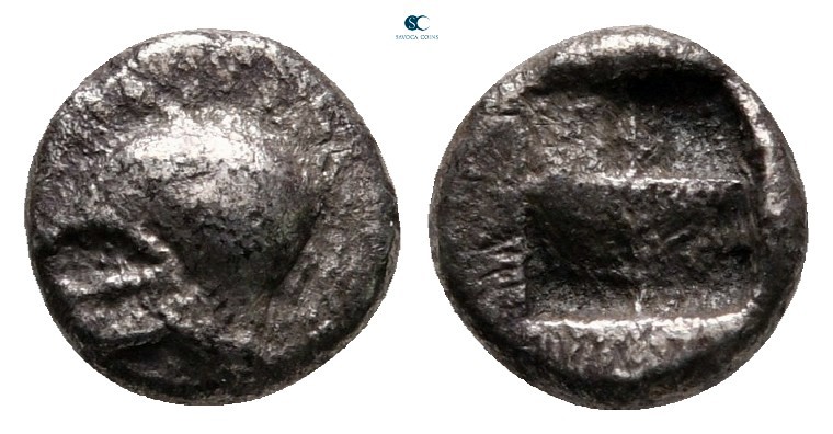 Troas. Neandria circa 500-475 BC. 
Obol AR

7 mm, 0,66 g



very fine