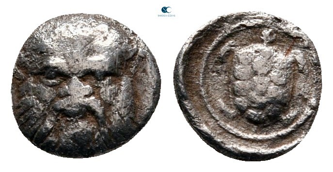 Lesbos. Methymna circa 350-240 BC. 
Hemiobol AR

7 mm, 0,31 g



very fin...