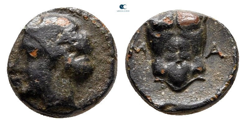 Ionia. Magnesia ad Maeander circa 400 BC. 
Bronze Æ

8 mm, 0,70 g



very...