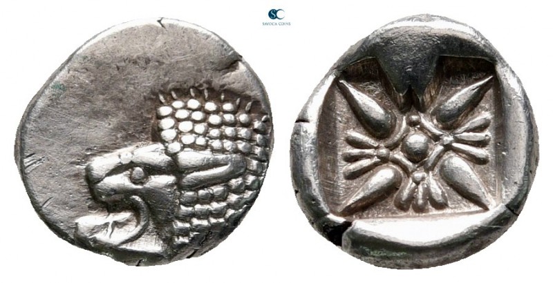 Ionia. Miletos circa 525-475 BC. 
Diobol AR

10 mm, 1,11 g



good very f...