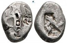 Persia. Achaemenid Empire. Sardeis. Time of Darios II to Artaxerxes II 420-375 BC. Siglos AR