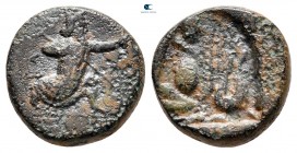 Persia. Achaemenid Empire. Uncertain mint. Time of Artaxerxes III to Darios III circa 350-333 BC. Bronze Æ