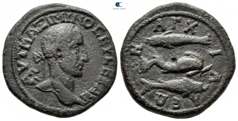 Thrace. Anchialos. Maximinus I Thrax AD 235-238. 
Bronze Æ

26 mm, 11,37 g
...