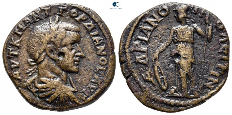 Thrace. Hadrianopolis. Gordian III AD 238-244. 
Bronze Æ

26 mm, 9,69 g


...
