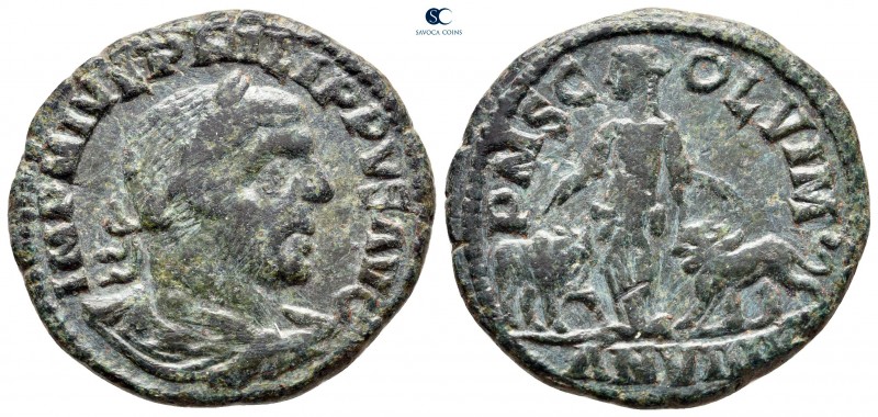 Moesia Superior. Viminacium. Philip I Arab AD 244-249. 
Bronze Æ

30 mm, 13,2...
