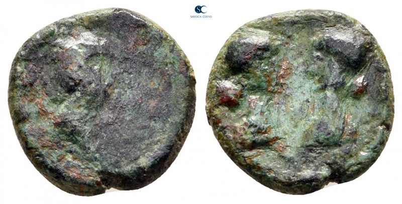 Mysia. Kyzikos. Britannicus with Antonia and Octavia AD 41-55. 
Bronze Æ

13 ...