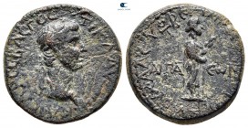 Aiolis. Aigai. Claudius AD 41-54. Bronze Æ