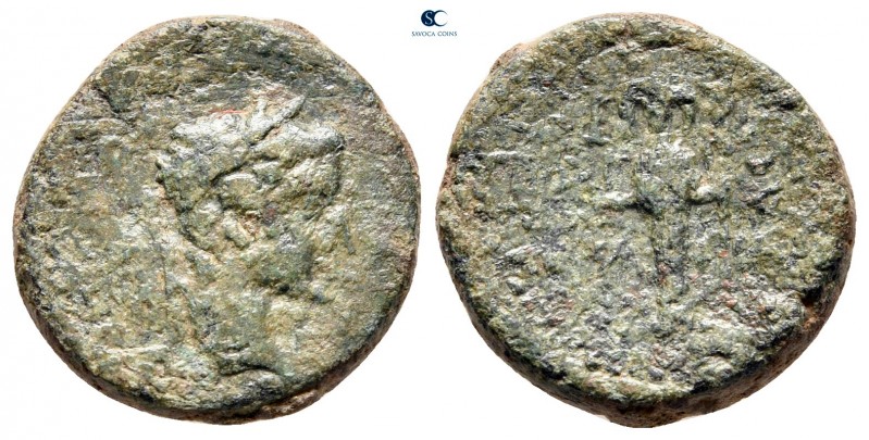 Ionia. Ephesos. Tiberius AD 14-37. 
Bronze Æ

17 mm, 4,19 g



nearly ver...