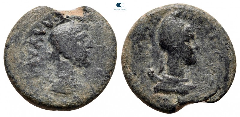 Caria. Trapezopolis. Pseudo-autonomous issue AD 150-170. 
Bronze Æ

17 mm, 3,...