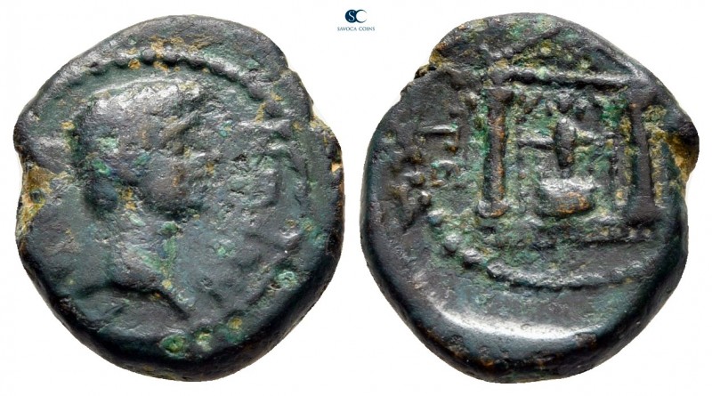 Pamphylia. Perge. Nero AD 54-68. 
Bronze Æ

15 mm, 2,59 g



nearly very ...