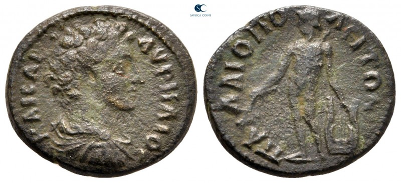 Pisidia. Palaiopolis. Marcus Aurelius, as Caesar AD 139-161. 
Bronze Æ

17 mm...