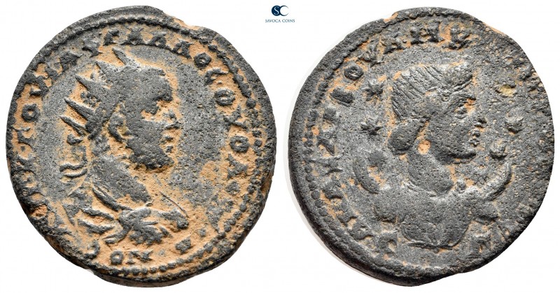 Cilicia. Anazarbos. Trebonianus Gallus AD 251-253. 
Bronze Æ

27 mm, 12,29 g...