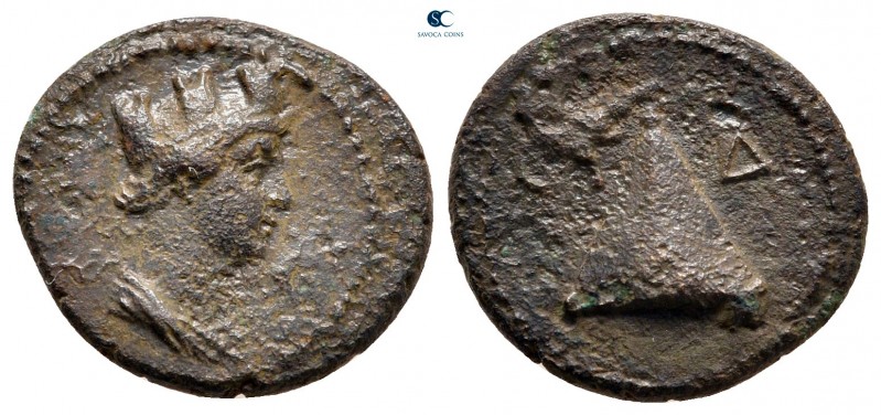 Cappadocia. Caesarea. Pseudo-autonomous issue AD 98-117. 
Bronze Æ

15 mm, 2,...