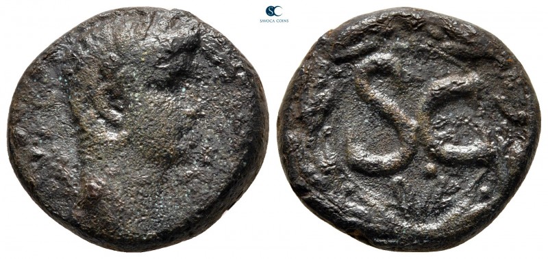 Seleucis and Pieria. Antioch. Nero AD 54-68. 
Bronze Æ

18 mm, 6,93 g



...