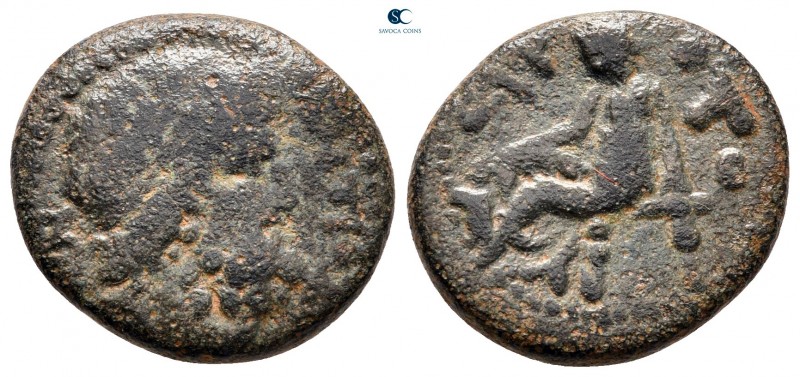 Seleucis and Pieria. Antioch. Pseudo-autonomous issue AD 66-67. Dated CY 115
Br...