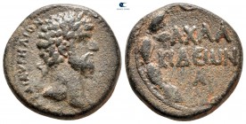 Seleucis and Pieria. Chaclis ad Belum. Marcus Aurelius AD 161-180. Bronze Æ