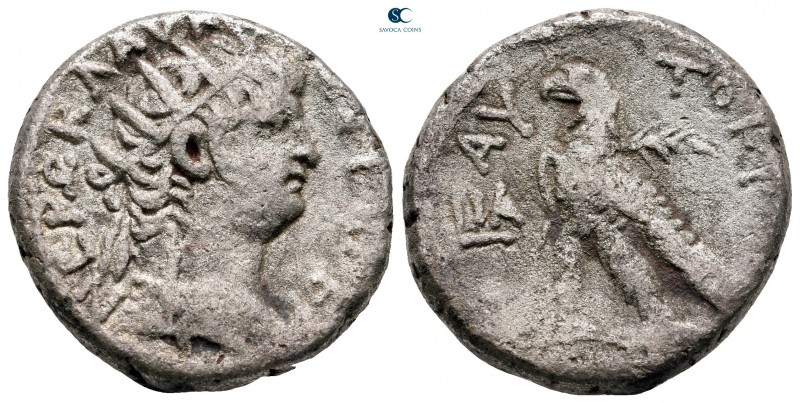 Egypt. Alexandria. Nero AD 54-68. Dated RY 11 (AD 64/65)
Billon-Tetradrachm

...