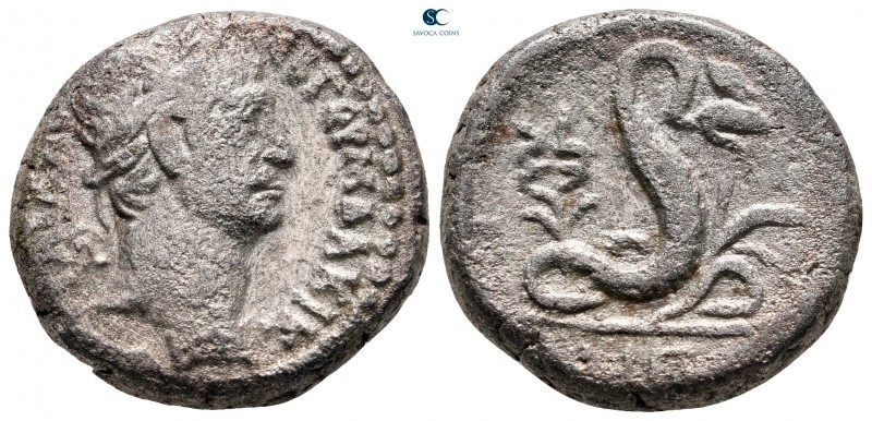 Egypt. Alexandria. Trajan AD 98-117. Dated RY 13 = AD 109/10
Billon-Tetradrachm...