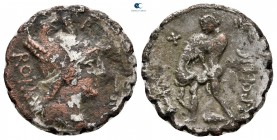 C. Poblicius Qf 80 BC. Rome. Fourreè Serrate Denarius