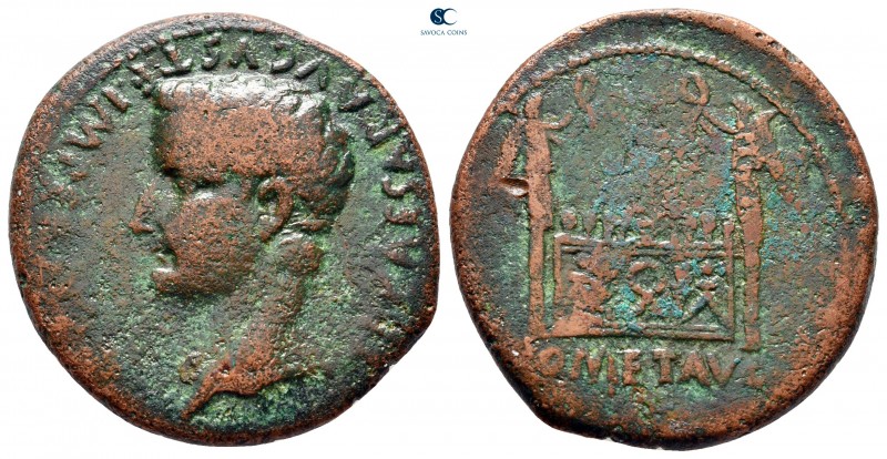Tiberius AD 14-37. Lugdunum
As Æ

26 mm, 10,18 g



nearly very fine
