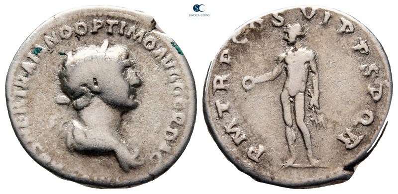 Trajan AD 98-117. Rome
Denarius AR

20 mm, 3,26 g



nearly very fine