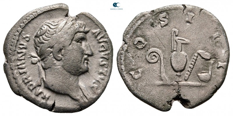 Hadrian AD 117-138. Rome
Denarius AR

17 mm, 2,81 g



very fine