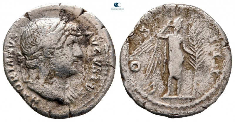 Hadrian AD 117-138. Rome
Denarius AR

18 mm, 2,87 g



nearly very fine
