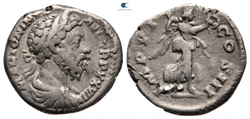 Marcus Aurelius AD 161-180. Rome
Denarius AR

19 mm, 3,04 g



very fine