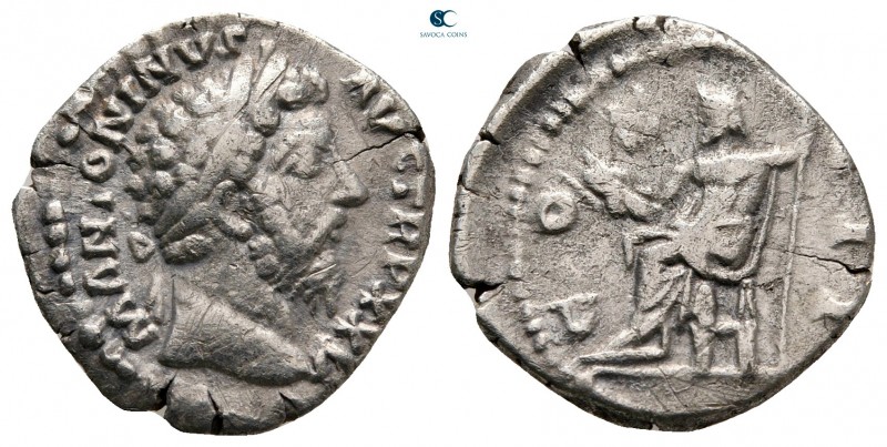 Marcus Aurelius AD 161-180. Rome
Denarius AR

17 mm, 3,22 g



very fine