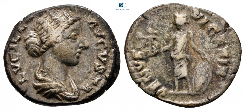 Lucilla AD 164-182. Rome
Denarius AR

18 mm, 3,13 g



very fine