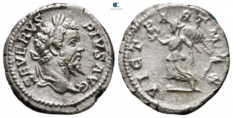 Septimius Severus AD 193-211. Rome
Denarius AR

19 mm, 3,23 g



nearly v...