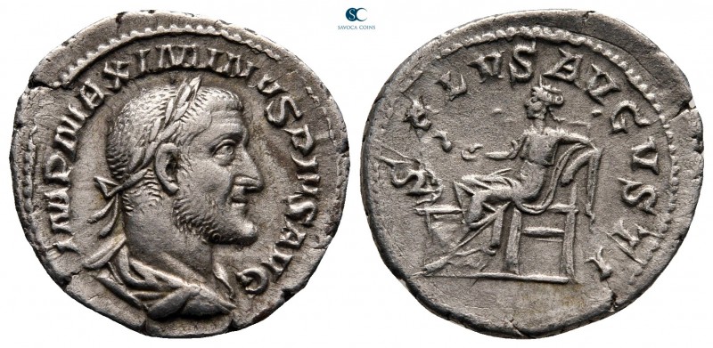 Maximinus I Thrax AD 235-238. Rome
Denarius AR

20 mm, 2,96 g



very fin...