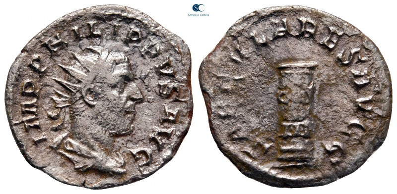 Philip I Arab AD 244-249. Rome
Antoninianus AR

22 mm, 2,42 g



nearly v...